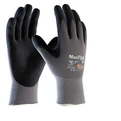 £4.89 • Buy MaxiFlex Ultimate Gloves ATG ADAPT 42-874B Nitrile Palm Coated Max Comfort Work