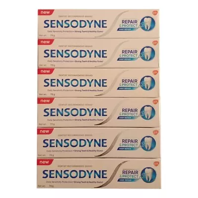 $35.13 • Buy Sensodyne Repair & Protect With Novamin (pack Of 6)