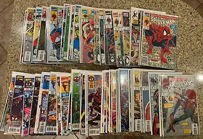Marvel Comics – Spider-Man (1990 Complete Series Issues -1 1-98 108 Total) • $400