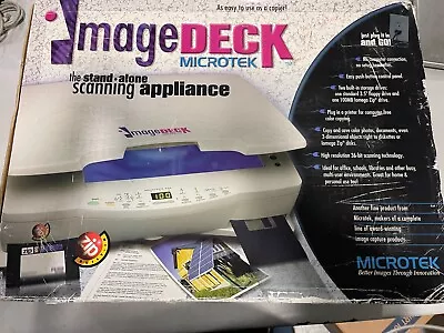 Microtek Image Deck Scanner ID-600 • $150