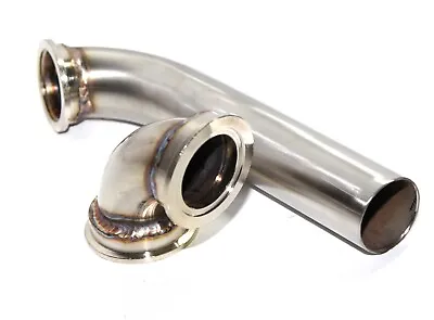 $39 • Buy 90 Deg Elbow Inlet Adapter And Exhaust Dump Tube Pipe Fit 38MM V-band Wastegate