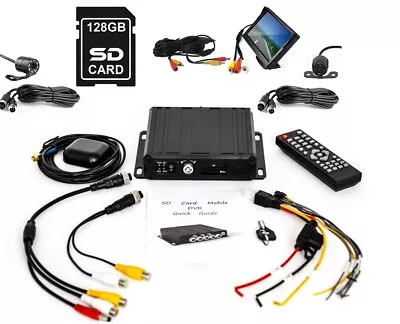 £119.99 • Buy IC5300MDVR GPS HYBRID HD MOBILE TAXI CCTV DVR SD STORAGE UPTO 512GB KEY-LOCK KIT