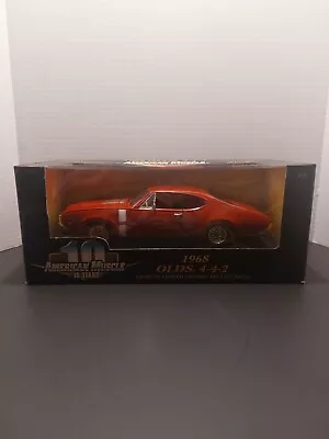 American Muscle 1/18 Red 1968 Olds 442 • $59.42