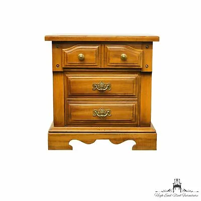 High End Rustic Colonial Style Maple 26  Three Drawer Nightstand 6455-92 • $211.19