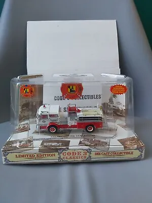 Code 3 Collectibles Mack Fire Engine Baltimore Pumper 34  New In Box With Sleave • £69.99