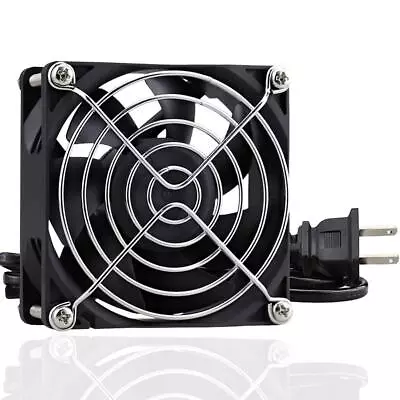 GDSIME AXIAL 8025 New Muffin Fan 110V 115V 120V 220V 240V AC 80mm Fan Vent... • $22.13