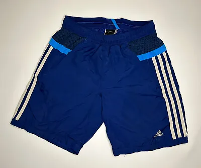 £9.99 • Buy ADIDAS Climacool Shorts Blue Regular Sports Mens XS, Zip Pockets