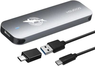 $189.99 • Buy DOGFISH External SSD M.2 SATA NGFF Portable Mobile Storage Solid State Drive Lot