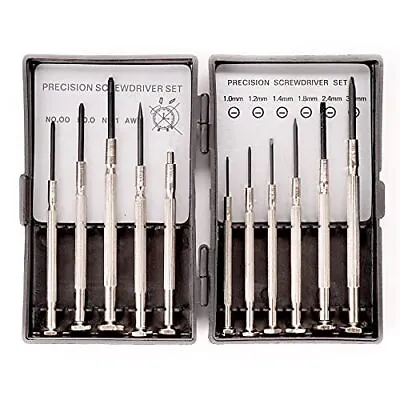 11Pcs Mini Precision Screwdriver Set Small Screwdriver Set For Repair Computer • $12.06