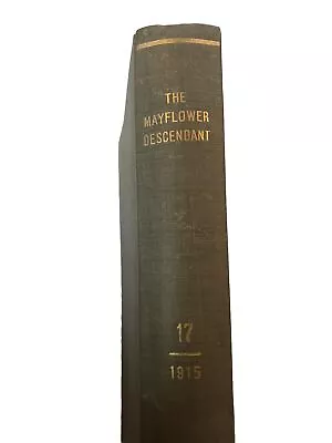 Mayflower Descendant Vol. 17 1915 • $14.99