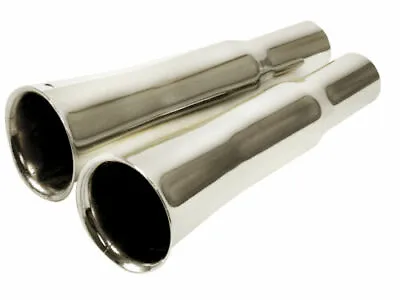 Flared Exhaust Tips For Stock Muffler Vw Bug Ghia Bus 1600 Air Cooled Engine • $48.95