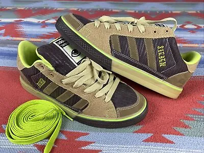 Adidas X Michael Sieben Vulcan Superskate Low 2008 Hemp Mens Sz 10.5 Skate Shoes • $249