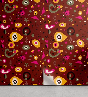 Retro Wallpaper Colorful Fifties Shapes • £11.99