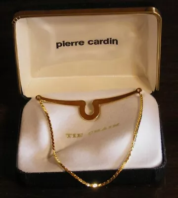 VINTAGE Golden TIE CHAIN By PIERRE CARDIN • $9.95