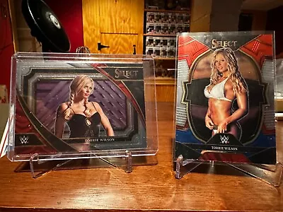 $3.25 • Buy 2023 Panini Select WWE Torrie Wilson Mezzanine Concourse Red White Blue Prizm SP