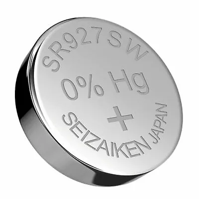 Seiko Seizaiken 395 SR927SW SR57 Silver Oxide Watch Batteries [Use By Date 2026] • £1.88