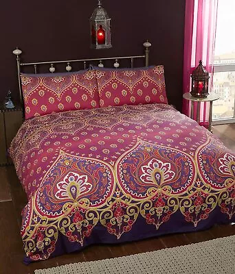 Paisley Duvet Cover Set Printed Quilt Cover Bedding With Pillow Case Bohemian  • £15.99