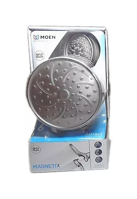 MOEN Attract W/ Magnetix 6-spray 6.75 In. Dual Shower Head Brushed Nickel • $74.95