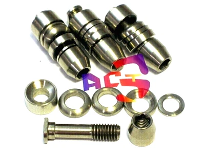 $29 • Buy 4 Set V-Brake Titanium Pad Bolt, Nut, Washer - Front & Rear Mtn / Road Brake 
