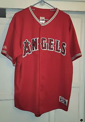  Majestic Anaheim Angels Vladimir Guerrero XL Baseball Jersey  • $39