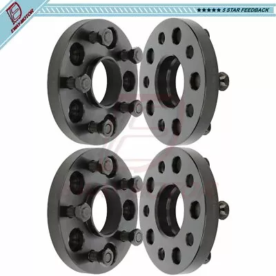 (4) 5x120 20mm Wheel Spacers 14x1.5 For Chevrolet Camaro SS Cadillac Buick GMC • $61.18