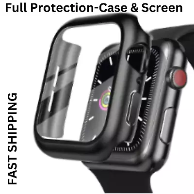 For Apple Watch IWatch Ultra 8 SE 7 6 5 4 40/44/41/45/49 Screen Protector Case • $5.99