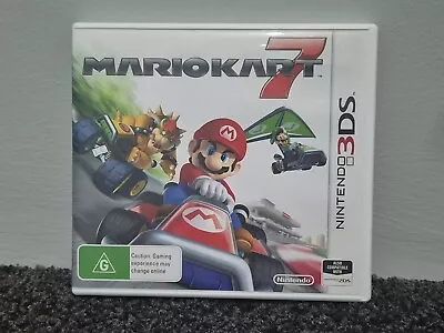 Nintendo 3DS Mario Kart 7 With Manual AUS • $23