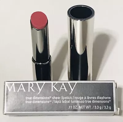 New In Box Mary Kay True Dimensions Sheer Lipstick Sparkling Rose #081722 • $19.95