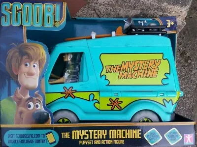 Scoob Uk Exclusive Mystery Machine Playset 2020 Movie Scooby Doo Brand New • $59.95