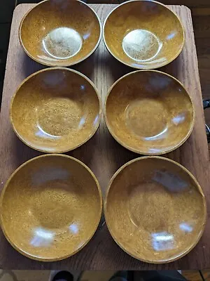 Set Of (6) Vintage Maple Melamine Bowls Unmarked • $12.43