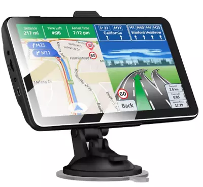 Car Truck GPS Navigation 7 Inch Touch Screen 2024 Garmin Maps Spoken Direction • $90.79