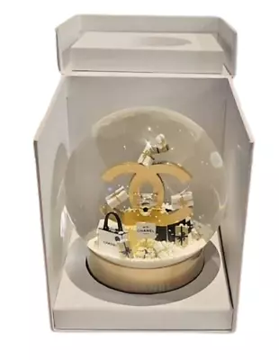 CHANEL Snow Globe Dome No.5 Novelty Authentic 2023 Winter Limited VIP • $452.69