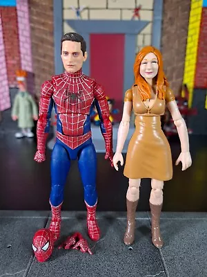 Marvel Legends Spider-Man Movie Toby Mcguire Mary Jane Lot • $40