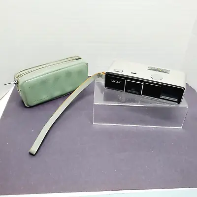 Minolta 16 Model P Subminiature Spy Camera Plus Original Minolta Teal Green Case • $14.95