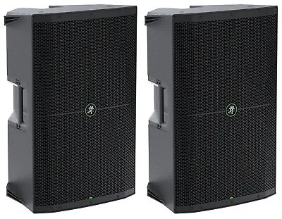 (2) Mackie Thump215 15  1400 Watt Powered Active DJ PA Speakers Thump 215 • $764.98