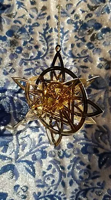 MMA Metropolitan Museum Of Art Snowflake 3D Gold Plated Christmas Ornament • $65