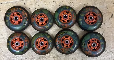 RARE MICRO BEARINGS With Wheels Set Of 8 • $20