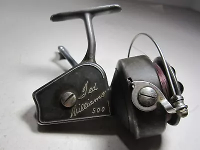 Vintage Ted Williams 500 Spinning Reel Made In Italy ! • $20.50