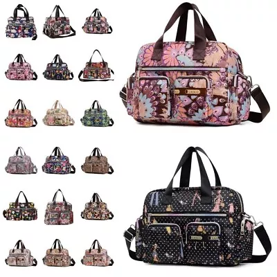 Ladies Handbag Multi Pockets Tote Bag Women Detachable Large Capacity Purse • £10.63