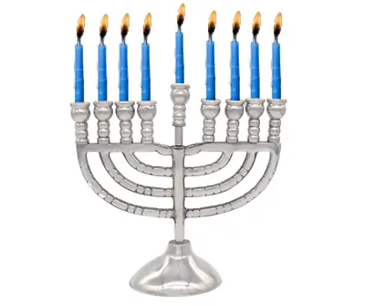 Menorah Jewish Lamp 9 Branch  Judaica Hanukkah Jewish Gift Chanukah Menora • £19.99