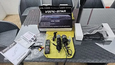 £75 • Buy Vocal-Star VS-1200 HDMI Karaoke Player With Blutooth And 150 Songs