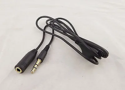 3.5mm Male To Female Stereo Earphone Audio Extension Cable W/ Volume Control 3FT • $1.99
