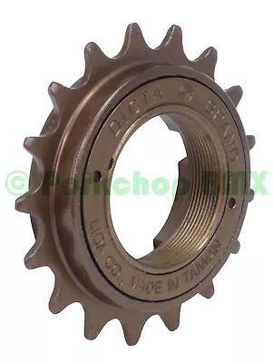 Dicta 17T BMX Bicycle Freewheel 1/2  X 3/32  - BROWN • $20.99