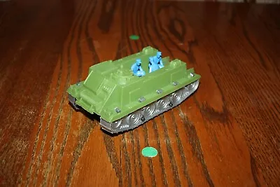 Vintage Andy Gard Army Armored Personnel Carrier Tank & 3 Vintage Sitters - MPC • $17.99