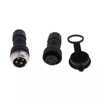 GX16 Waterproof Aviation Connector Plug Socket Encoder 2/3/4/5/6 Pin New • £6.10