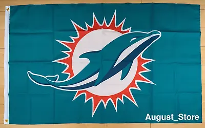 Miami Dolphins 3x5 Ft Flag Banner NFL • $13.47