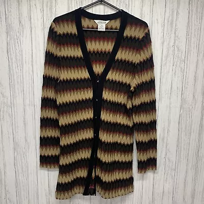 Womens Size L Exclusively Misook Vintage Cardigan Sweater  • $55