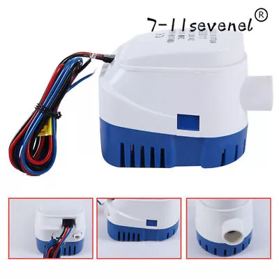 12V Float Switch New 1100GPH Automatic Submersible Boat Marine Bilge Water Pump • $59.60