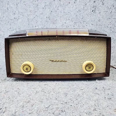 Motorola 52X Tube Radio AM Tabletop Bakelite Vintage MCM 1950's Works • $140