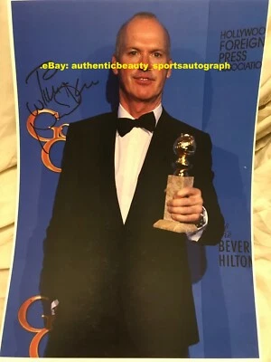$7.95 • Buy MICHAEL KEATON BATMAN GOLDEN GLOBE AWARD WINNER POSTER SIGNED 12x18 REPRINT RP